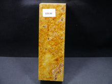 Stabilized Dyed Box Elder Block SW4170