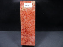 Stabilized Dyed Box Elder Block SW4189