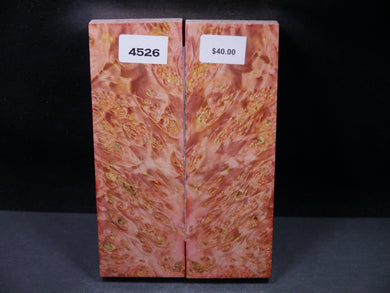 Stabilized Double Dyed Box Elder Scales SW4526