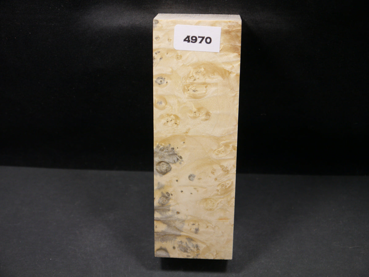 Stabilized Box Elder Block SW4970 – Knife and Gun Finishing Supplies