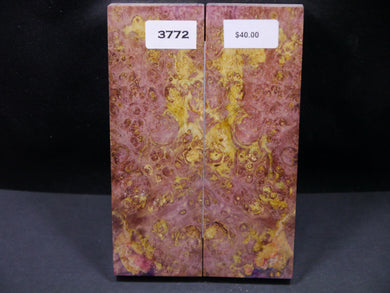 Stabilized Double Dyed Box Elder Scales SW3772