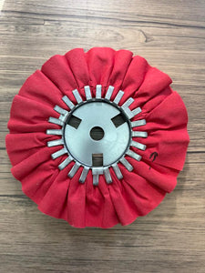 RED 8" AIRWAY BUFFING WHEEL