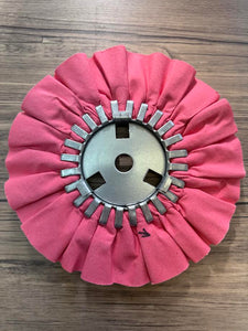 PINK 8" AIRWAY BUFFING WHEEL