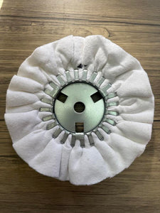 WHITE 8" AIRWAY BUFFING WHEEL