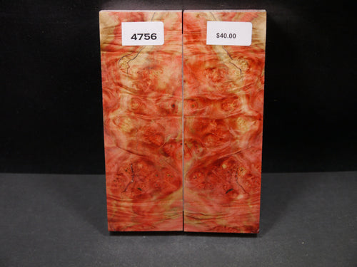 Stabilized Box Elder Scales SW4756