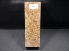 Stabilized Black Ash Burl Block SW4950