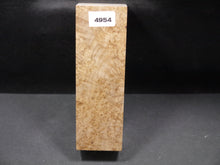 Stabilized Black Ash Burl Block SW4954