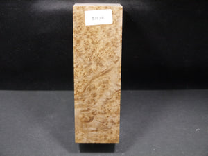 Stabilized Black Ash Burl Block SW4954