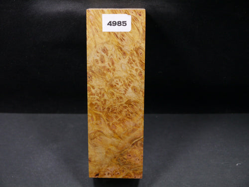 Stabilized Dyed Maple Burl Block SW4985