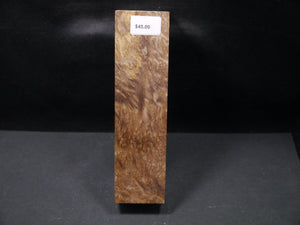 Stabilized Asian Satinwood Burl Block SW5069