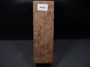 Stabilized Asian Satinwood Burl Block SW5071