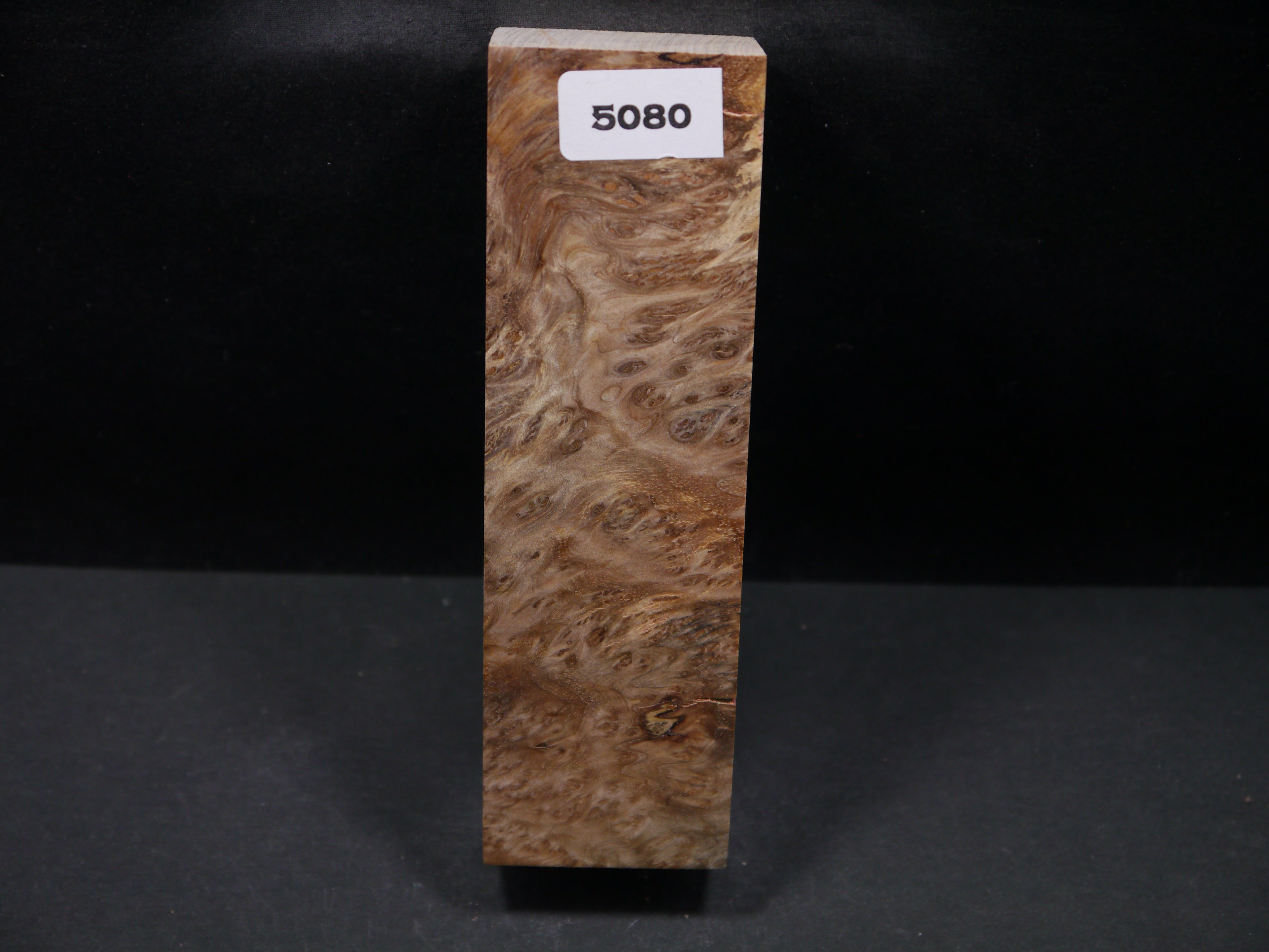 Stabilized Asian Satinwood Burl Block SW5080