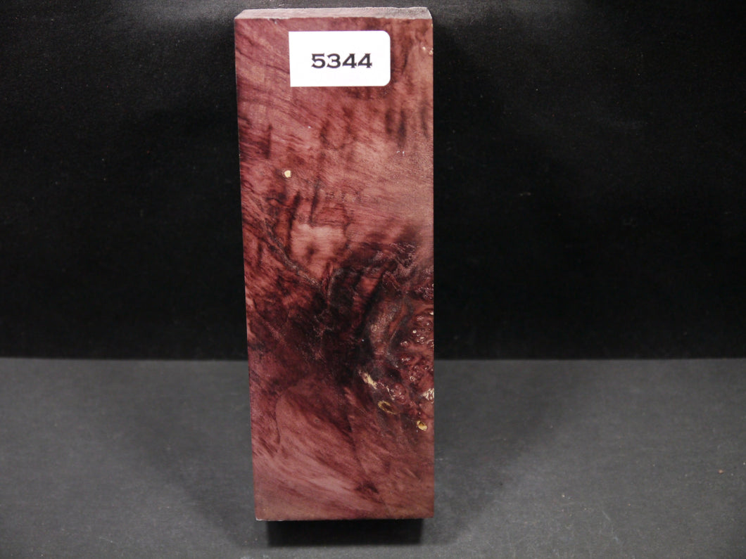 Stabilized Dyed Box Elder Block SW5344