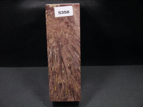 Stabilized Dyed Box Elder Block SW5356