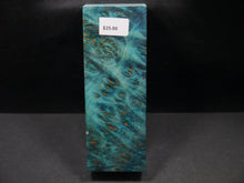 Stabilized Dyed Maple Burl Block SW5367