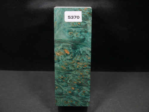 Stabilized Dyed Maple Burl Block SW5370