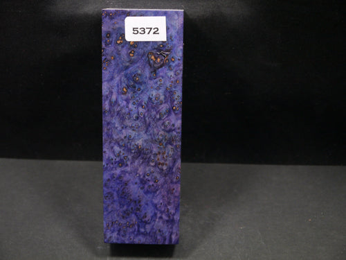 Stabilized Dyed Maple Burl Block SW5372