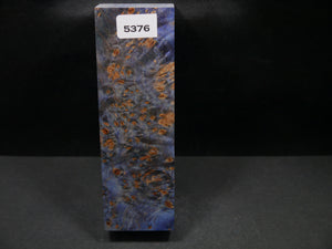 Stabilized Dyed Maple Burl Block SW5376