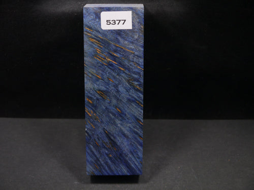 Stabilized Dyed Maple Burl Block SW5377