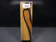 Stabilized Black and White Ebony Block SW5389
