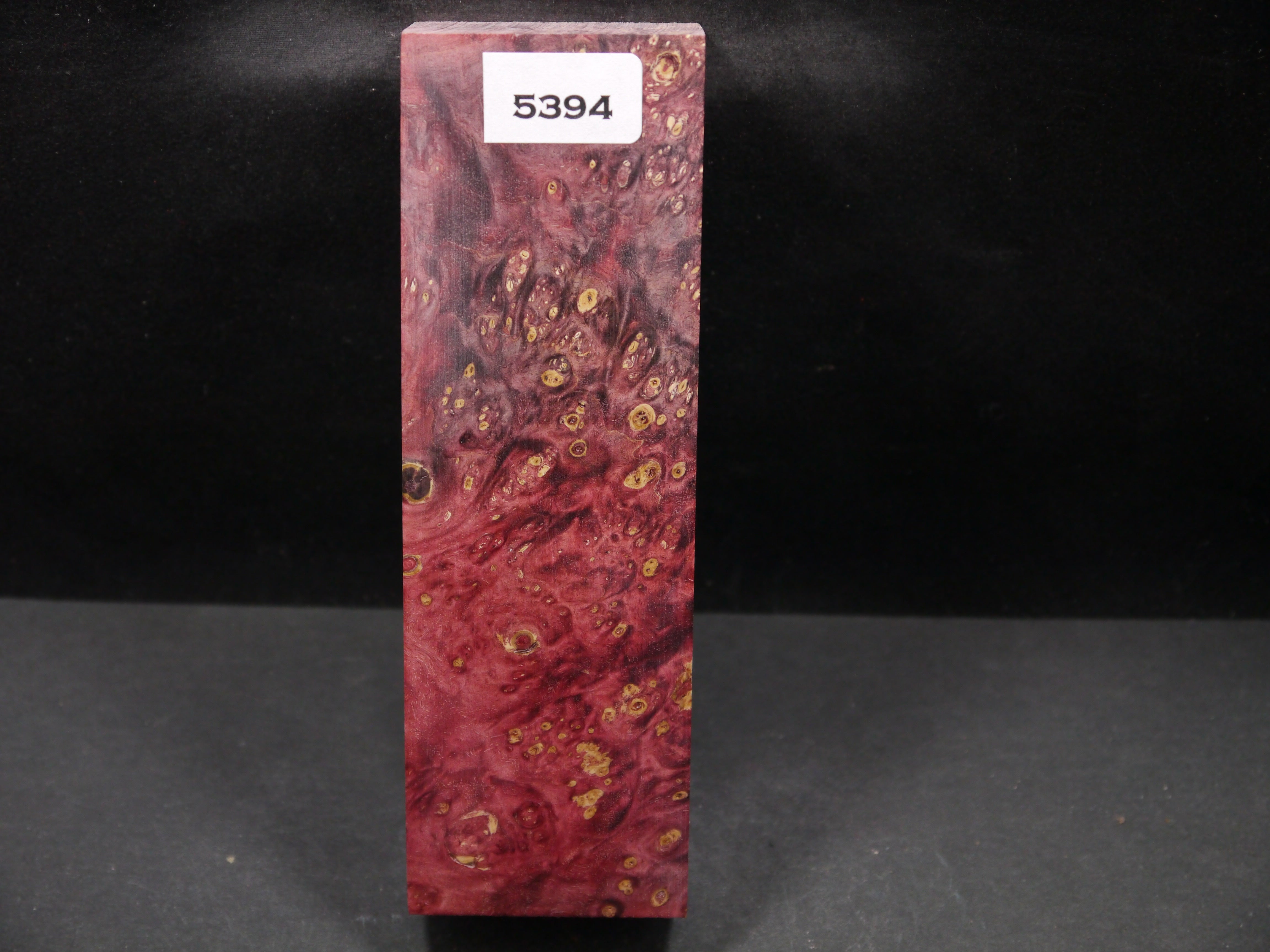 Stabilized Dyed Box Elder Block SW5394