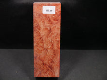 Stabilized Dyed Box Elder Block SW5395