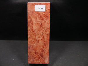 Stabilized Dyed Box Elder Block SW5395