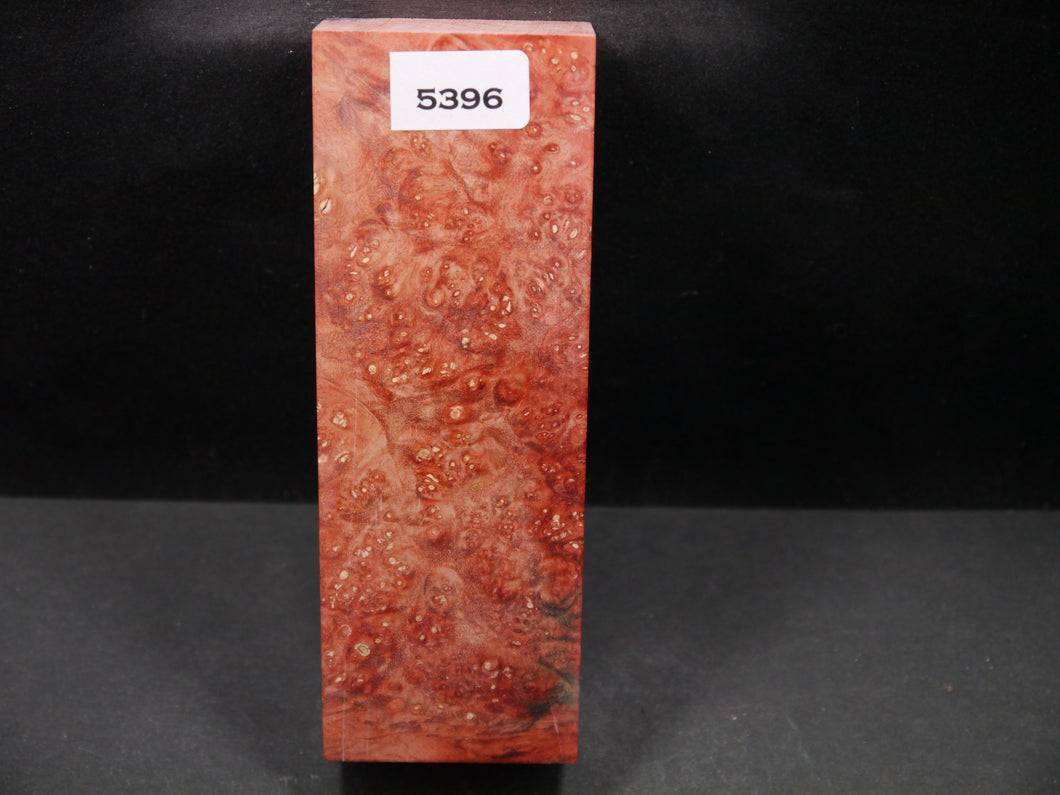 Stabilized Dyed Box Elder Block SW5396