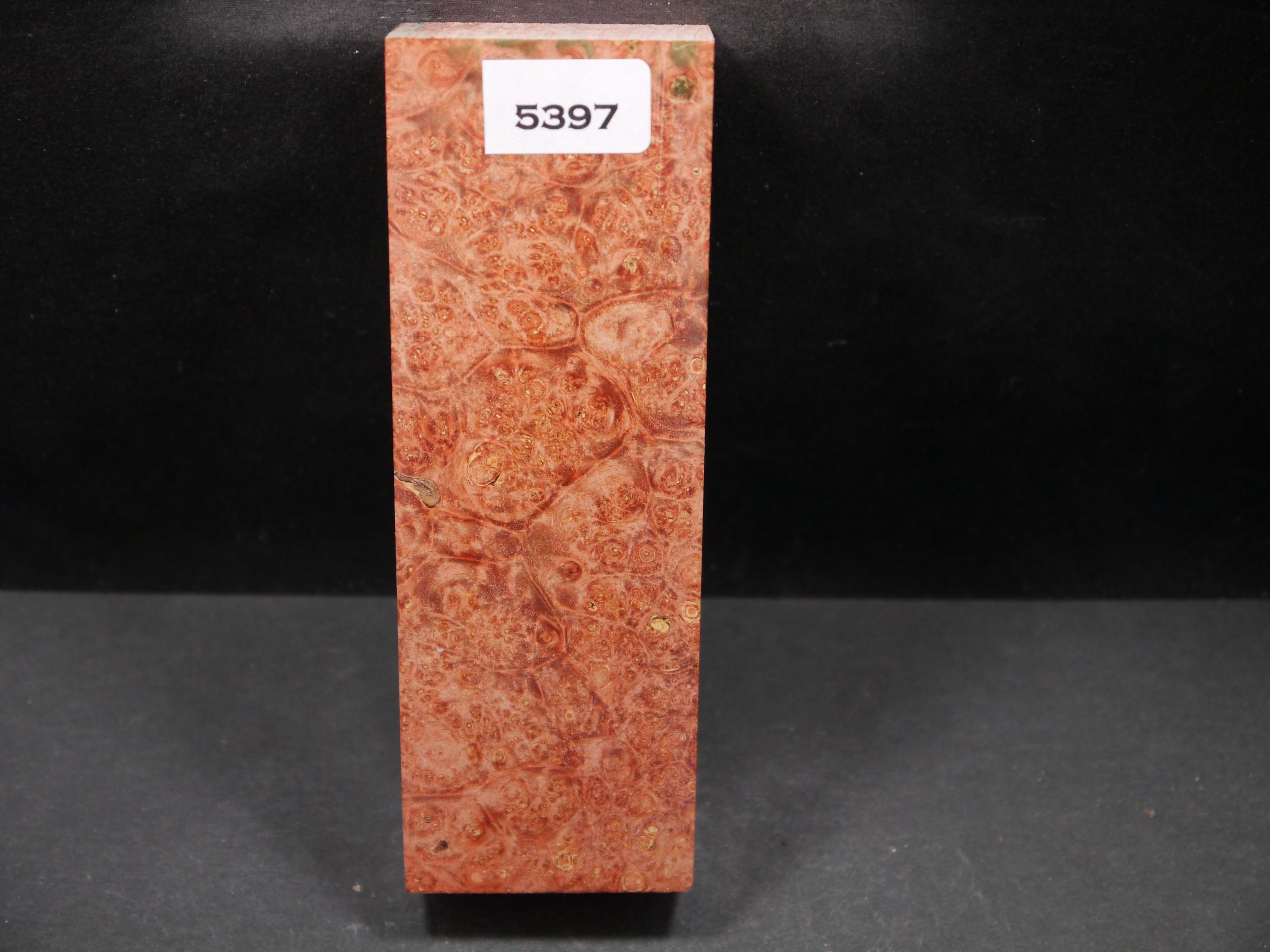 Stabilized Dyed Box Elder Block SW5397