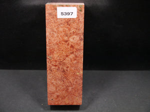 Stabilized Dyed Box Elder Block SW5397