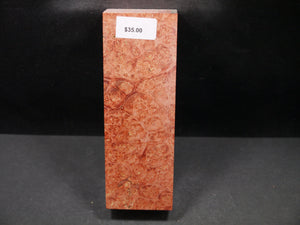 Stabilized Dyed Box Elder Block SW5397