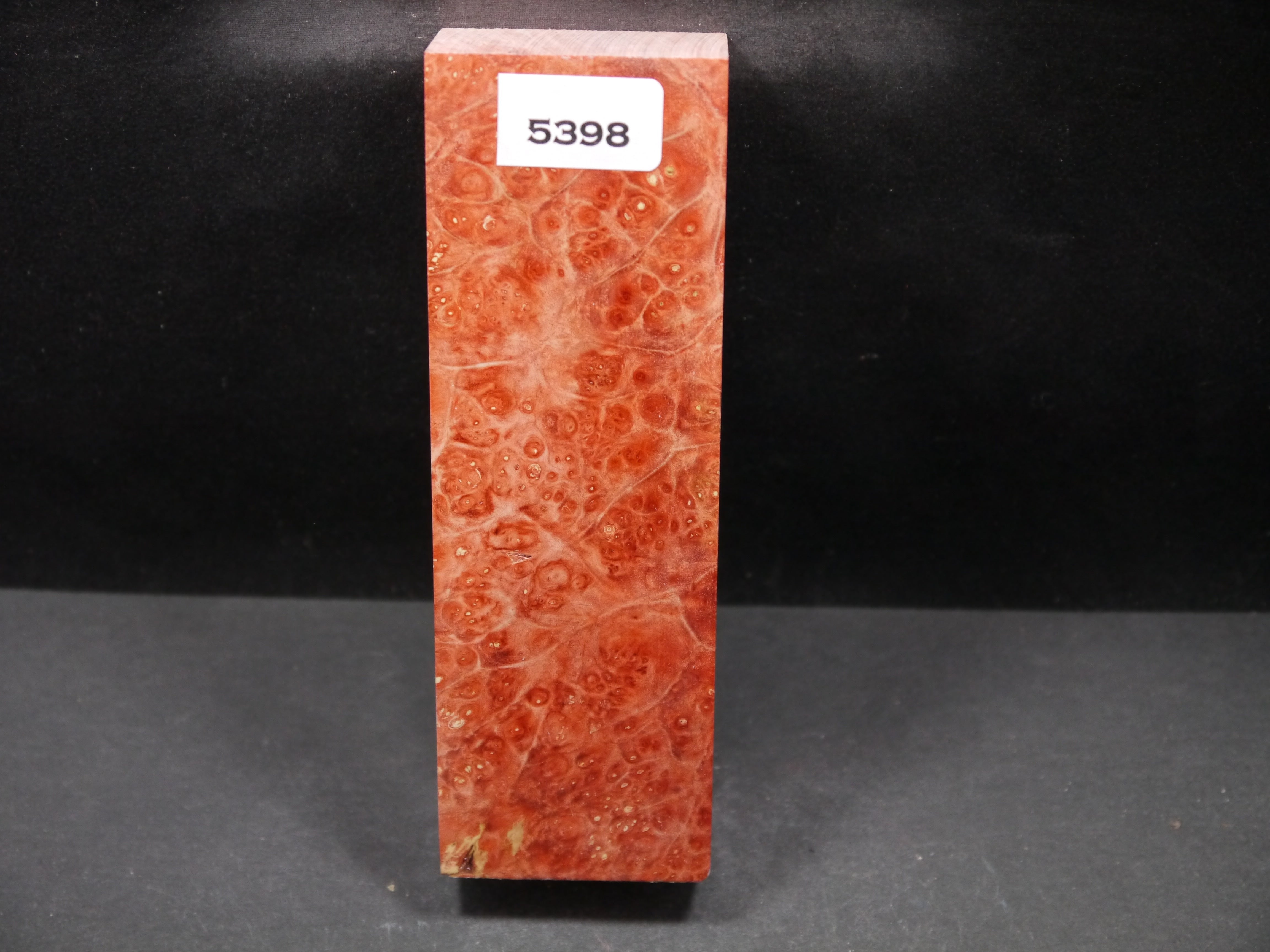 Stabilized Dyed Box Elder Block SW5398