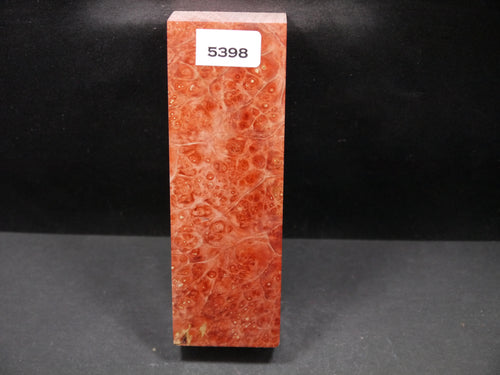 Stabilized Dyed Box Elder Block SW5398