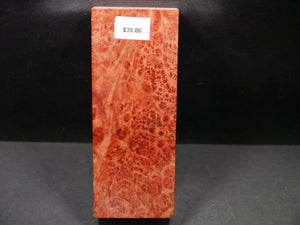 Stabilized Dyed Box Elder Block SW5400