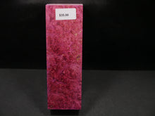 Stabilized Dyed Box Elder Block SW5407