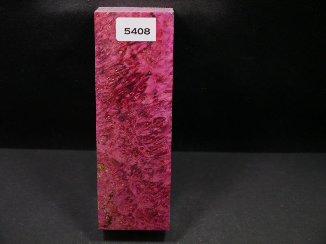 Stabilized Dyed Box Elder Block SW5408