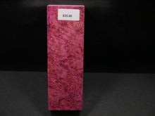 Stabilized Dyed Box Elder Block SW5408