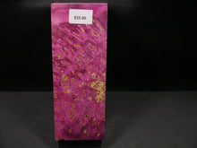 Stabilized Dyed Box Elder Block SW5409