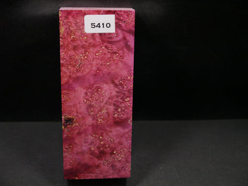 Stabilized Dyed Box Elder Block SW5410