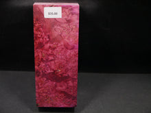 Stabilized Dyed Box Elder Block SW5410