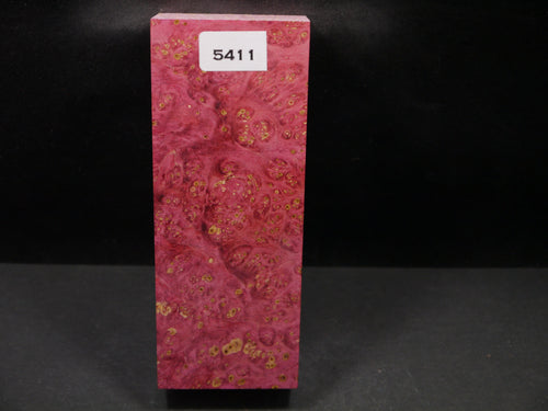 Stabilized Dyed Box Elder Block SW5411