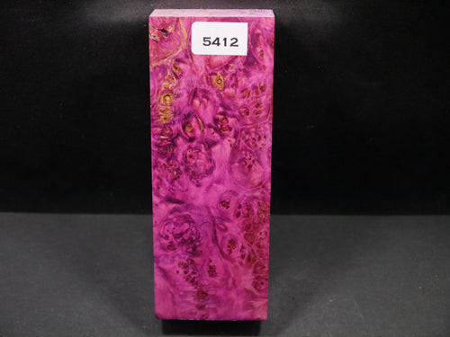 Stabilized Dyed Box Elder Block SW5412