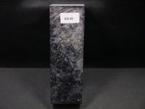 Stabilized Dyed Box Elder Block SW5417