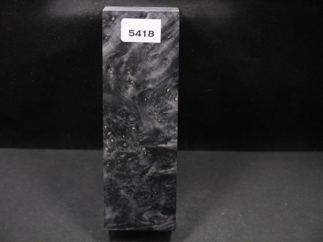 Stabilized Dyed Box Elder Block SW5418