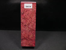 Stabilized Dyed Box Elder Block SW5419
