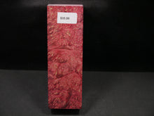 Stabilized Dyed Box Elder Block SW5419