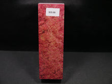 Stabilized Dyed Box Elder Block SW5420