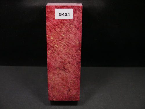 Stabilized Dyed Box Elder Block SW5421