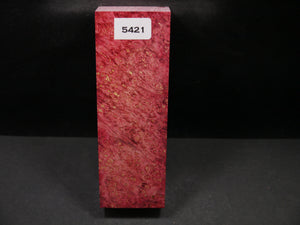 Stabilized Dyed Box Elder Block SW5421