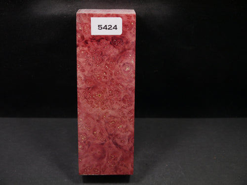 Stabilized Dyed Box Elder Block SW5424